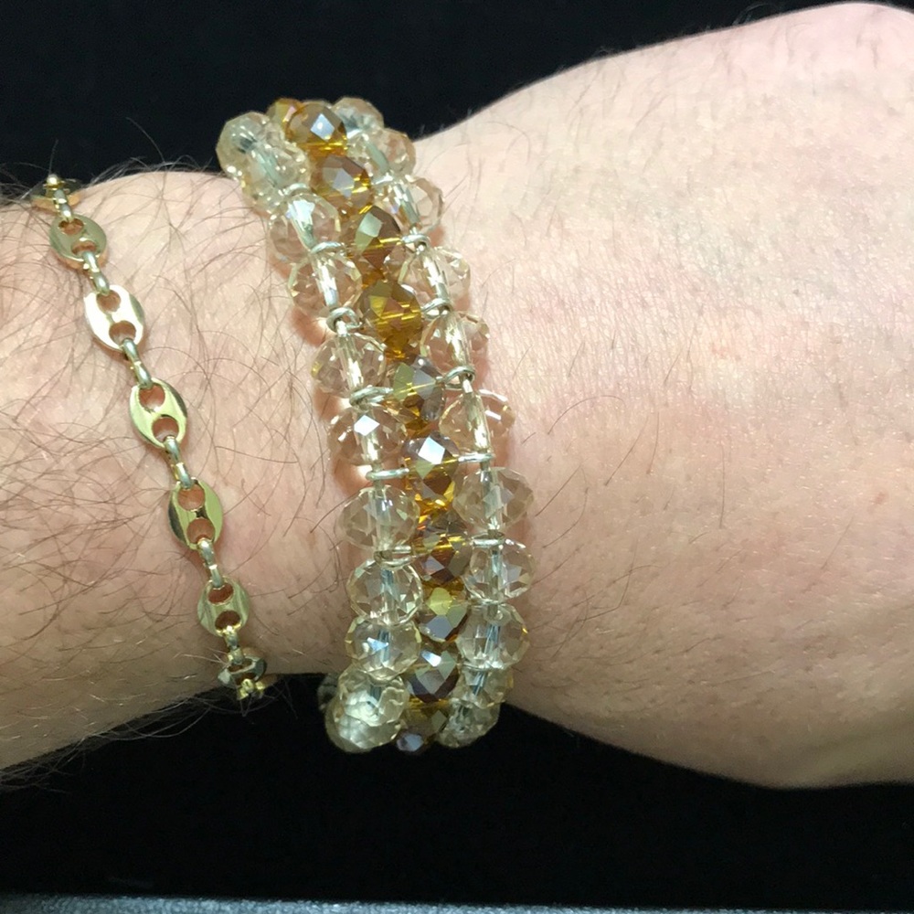 Adjustable Beaded Bracelet